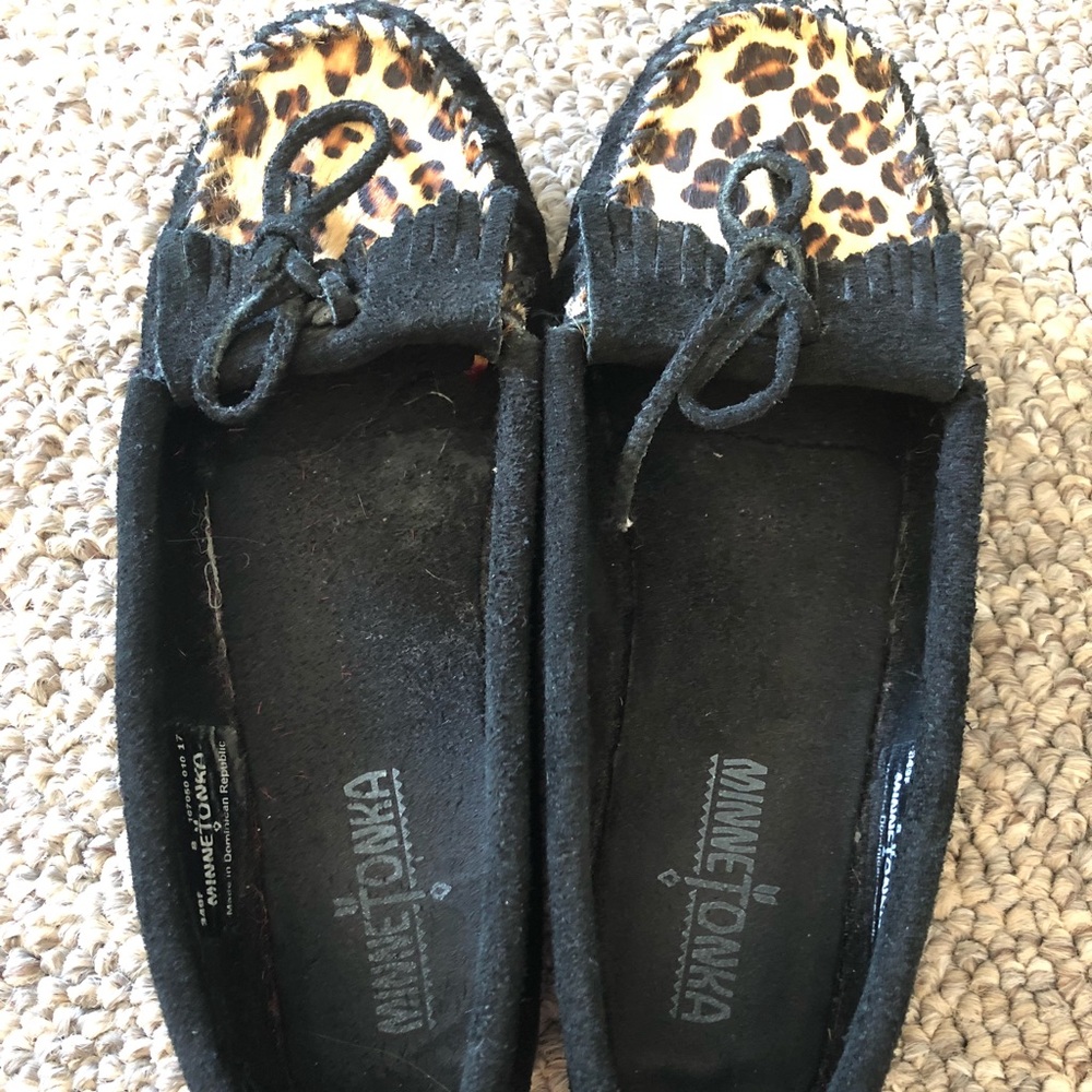 Cheetah Minnetonka moccasins
